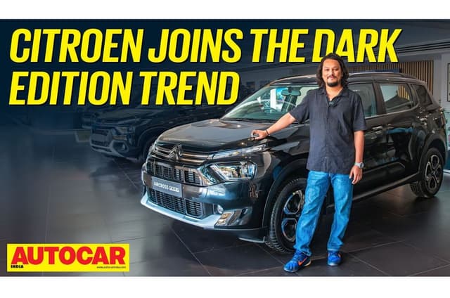 Citroen C3, Basalt, Aircross Dark Editions walkaround 